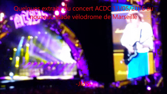 Concert ACDC-France-Marseille-AXL ROSE-ANGUS YOUNG-13/05/2016