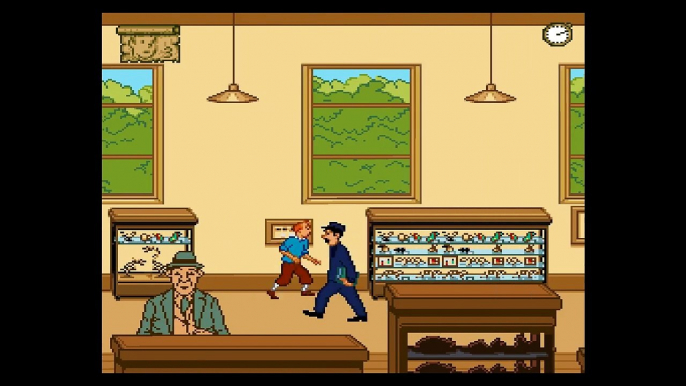 INCREDIBLE TINTIN PRISONERS OF THE SUN (SNES) GAMEPLAY