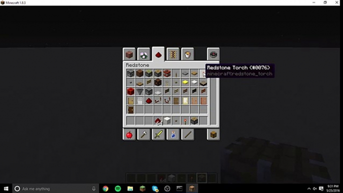 MineCraft Redstone Tutorials T-Flip Flop