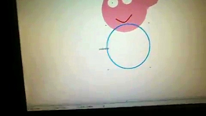 Рисуем Джорджа из мультика Свинка ПЕППА. Drawing George from Peppa PIG.