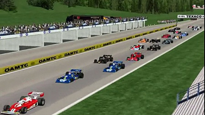 1976 Osterreichring Austria Zeltweg Race Laps Grand Prix CREW F1 Seven ed è stato semplicemente Mod circuit overtaking F1C F1 Challenge 99 02 The Formula 1 Classics GP 2012 2013 2014 2015 4 29 12 38 23 85 27