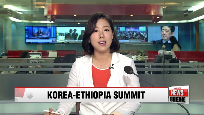 Korea, Ethiopia hold summits, with economic cooperation in focus