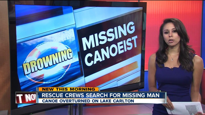 Crews continue search for missing man on Lake Carlton