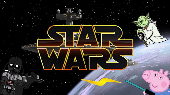 Jogos da Peppa Pig  George Pig é Luke Skywalker em Historinha Infantil Darth Vader Desenho Star Wars