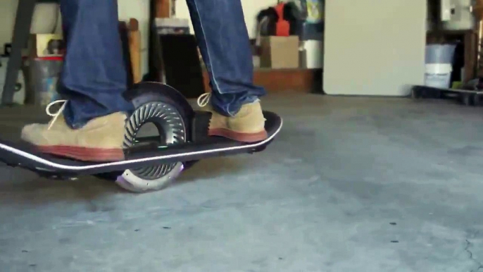 Almost an hoverboard skate board