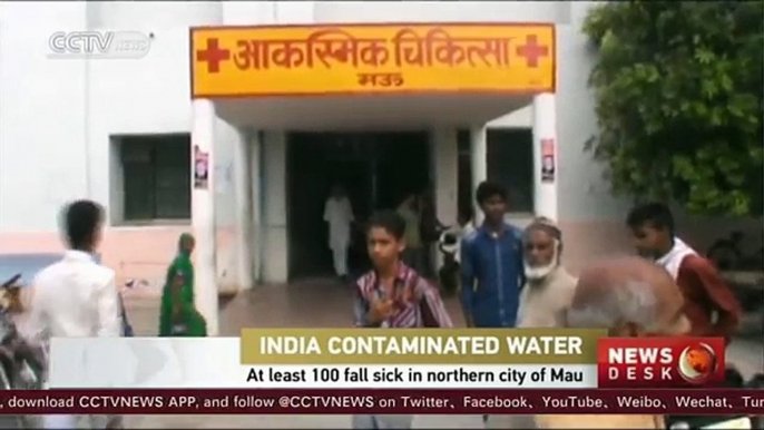 Contaminated water in India sickens at least 100