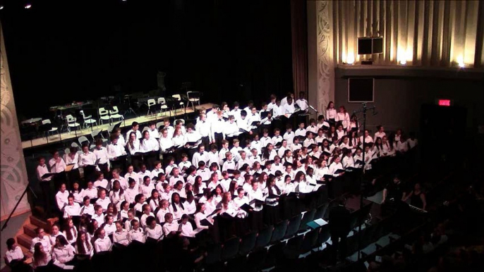 "Carmina Burana, O Fortuna" 150 Student's Choir's Final Concert School JFP. Montreal (Sean Liu Stafford)