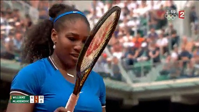 Gros noir pendant Roland Garros sur France 2 - La pluie fait disjoncter la zone technique de la chaine