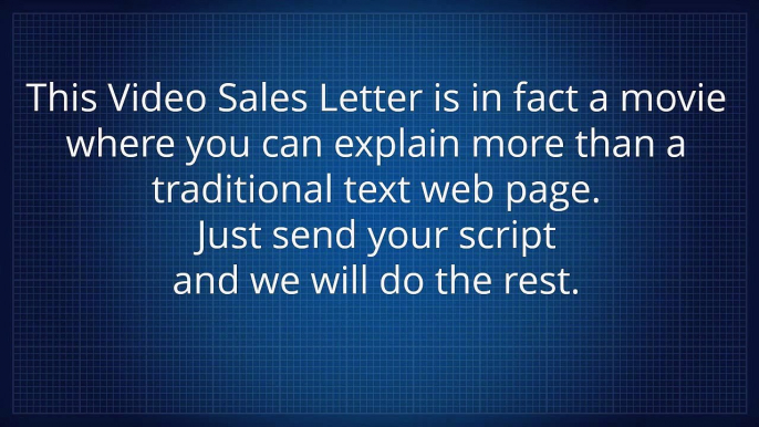 Video Sales Letter Service