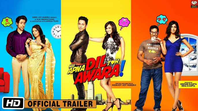 New Hindi Movie HAI APNA DIL TOH AWARA Trailer | Mohit Chauhan | Sahil Anand | Niyati Joshi