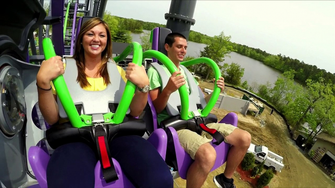 The Joker POV B-roll Footage Six Flags Great Adventure