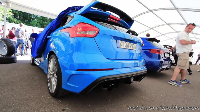 2016 Ford Focus RS Exhaust SOUND! Loud Revs and Drifting with Ken Block!