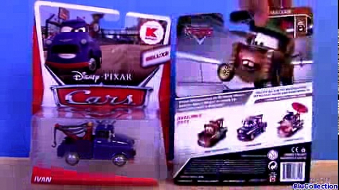 Cars 2 Ivan Kmart Exclusive 2013 Ivan Mater Disney Pixar Maters Diecast blue tow truck cartoys