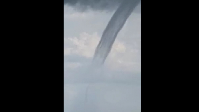 Rare Waterspout Swirls Off Australia's North Coast