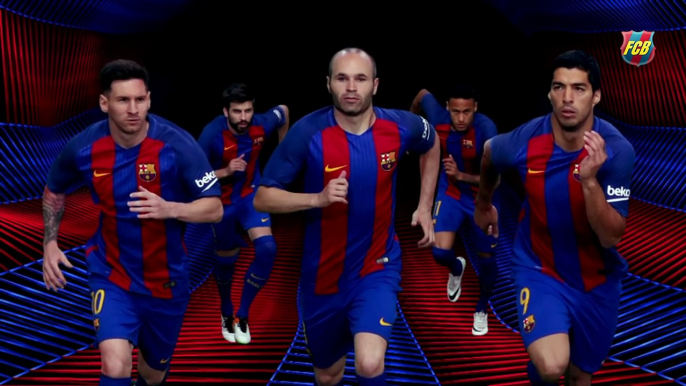 FC Barcelona presents new kit for 2016-17