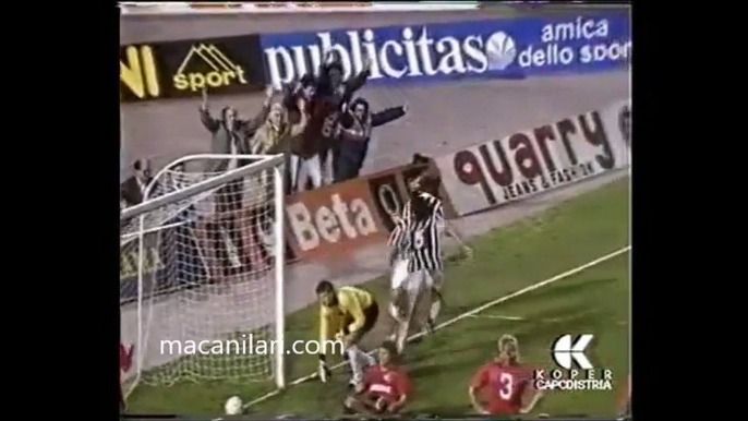 04.04.1990 - 1989-1990 UEFA Cup Semi Final 1st Leg Juventus 3-2 1. FC Köln