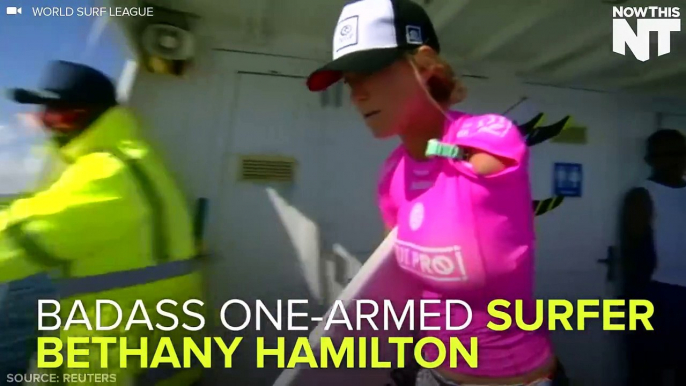 Bethany Hamilton Beats World's Best Surfer