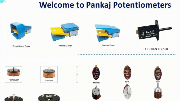 Conductive plastics Potentiometers