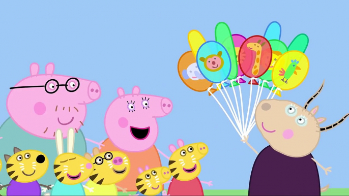 Peppa Pig   Balloons clip