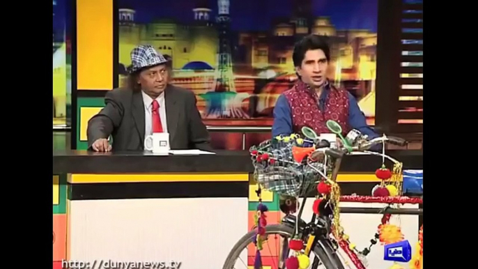 Mazaaq Raat 31 May 2016 - Abrar ul Haq & Shiza Fatima   Dunya News -HD