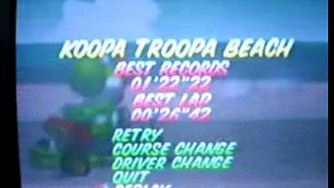 MK 64 Koopa Troopa Beach Lap1 26"42 by Marcos Vinicius Alves