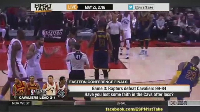 ESPN First Take - Game 3: Toronto Raptors Defeat Cleveland Cavaliers