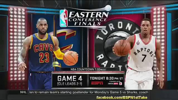 ESPN First Take - Game 4: Cleveland Cavaliers vs. Toronto Raptors