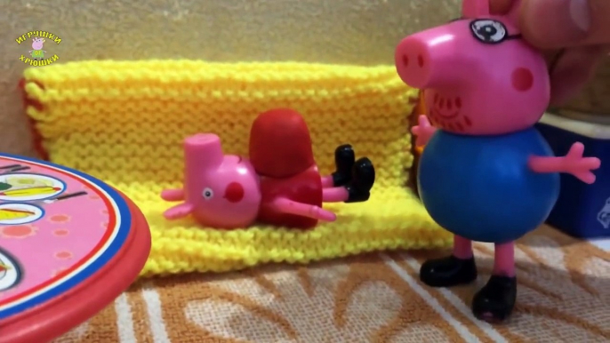 Беременная мама свинка Пеппа. peppa pig  PREGNANT mummy pig gives birth has a baby