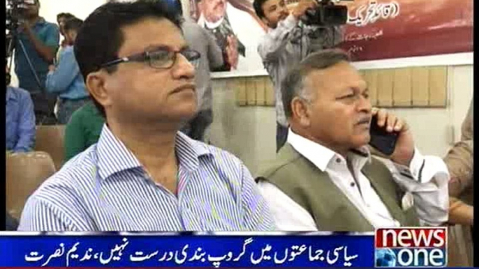 Only MQM targeted in Karachi operation: Nadeem Nusrat