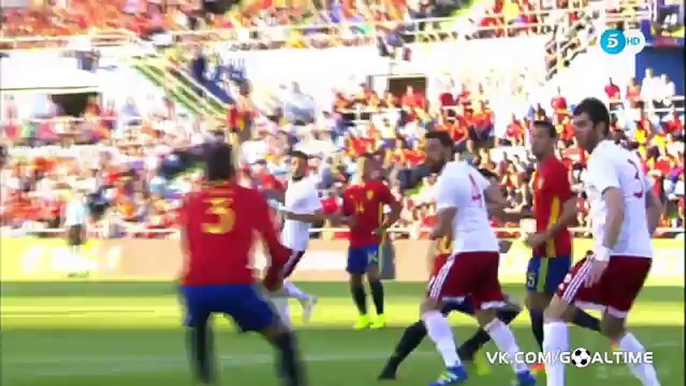 Spain vs Georgia 0-1 All Goals & Highlights HD 07.06.2016