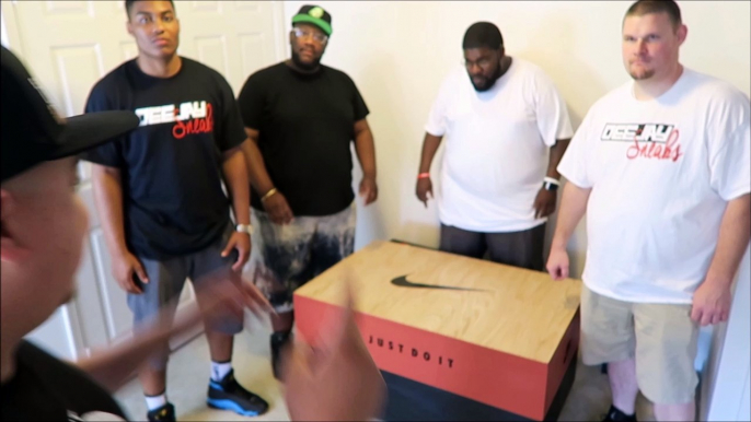 Dj Delz Gets Amazing OG 1997 Nike Jordan Storage Sneaker Box