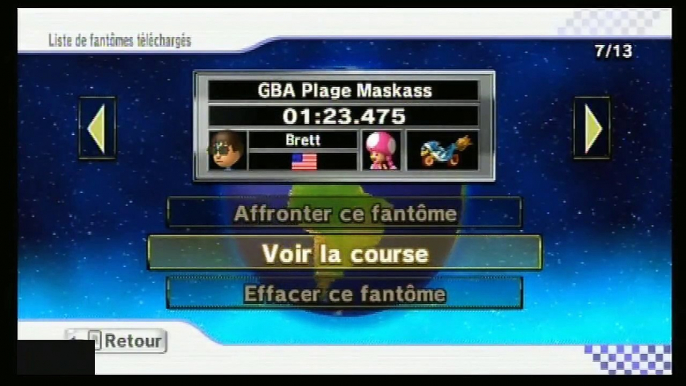 Mario Kart Wii - GBA Shy Guy Beach 3lap 1'23"475