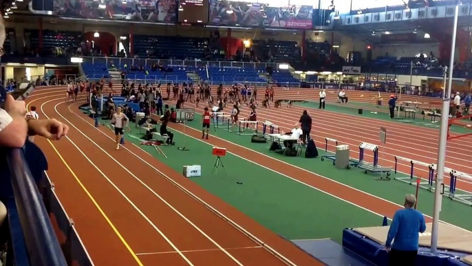 2015 Section 1 Class AA 1000m.  James Asselmeyer NY#1 2:26:53.  Ragusa 2nd. NYC Armory. Feb 17, 2015