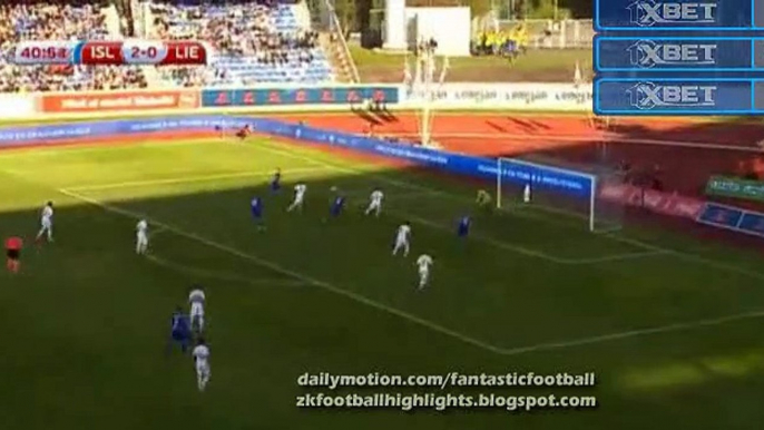 All Goals - Iceland 4-0 Liechtenstein 06.06.2016