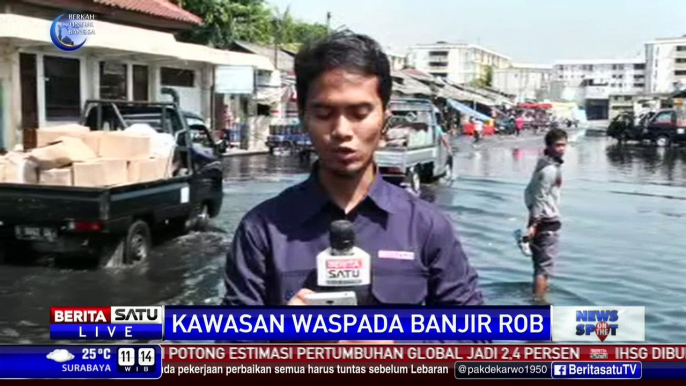 Inilah Wilayah Rawan Banjir Air Laut di Jakarta