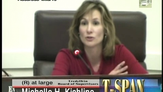 Tredyffrin Board of Supervisors Meeting 1/25/2010 Part 1 - MK