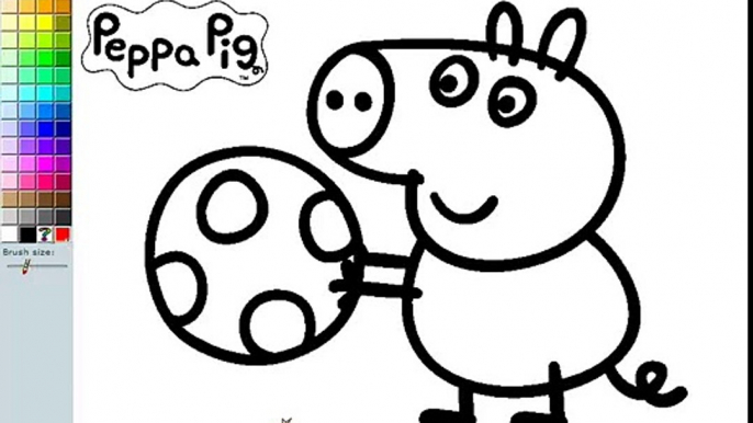 Peppa Pig Paint And Colour Games Online   Peppa Pig Painting Games