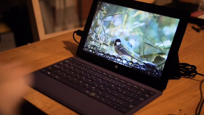 windows8.1 Microsoft Surface Pro 2　起動終了めちゃくちゃ速い！