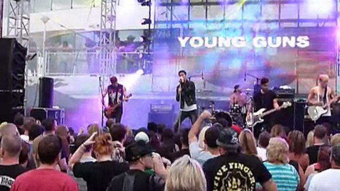 Young Guns "Learn My Lesson" Shiprocked Cruise 2014, NCL Pearl 1/29/14 live concert