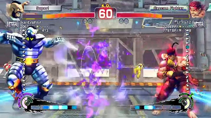 Ultra Street Fighter IV battle: Zangief vs Evil Ryu