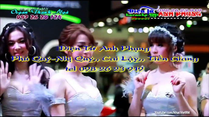 NỖI LÒNG NGƯỜI THA HƯƠNG LIVE REMIX karaoke full HD 2016 Điện Tử Anh Phụng