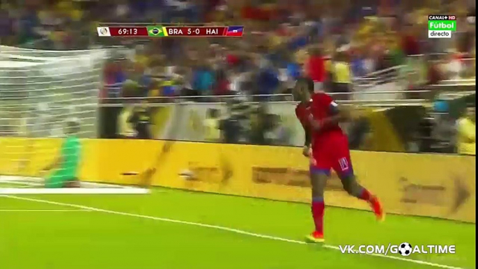 James Marcelin Goal ~ Brazil vs Haiti 5-1