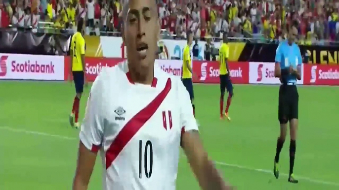 Christian Cueva Fantastic Goal ~ Ecuador vs Peru 0-1