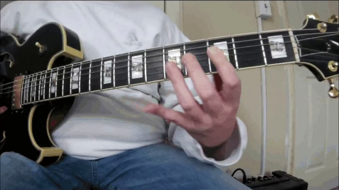 Jazz Guitar Lesson 17: Root position 7th Chords and Scales