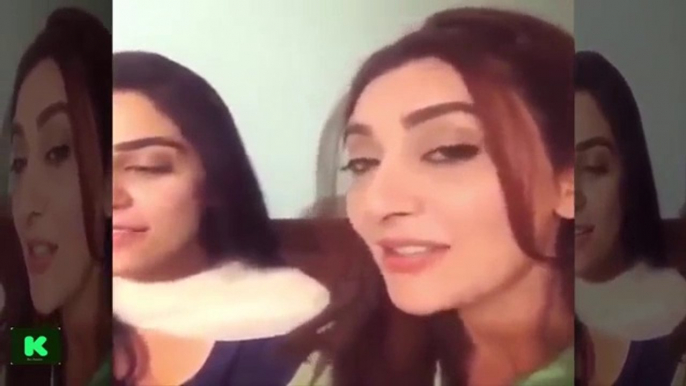 Maya Ali & Ayesha Khan Singing  Mann Mayal Title Song