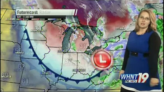 WHNT News 19 At 10:00pm Weather Where You Live Update 04/02/2016
