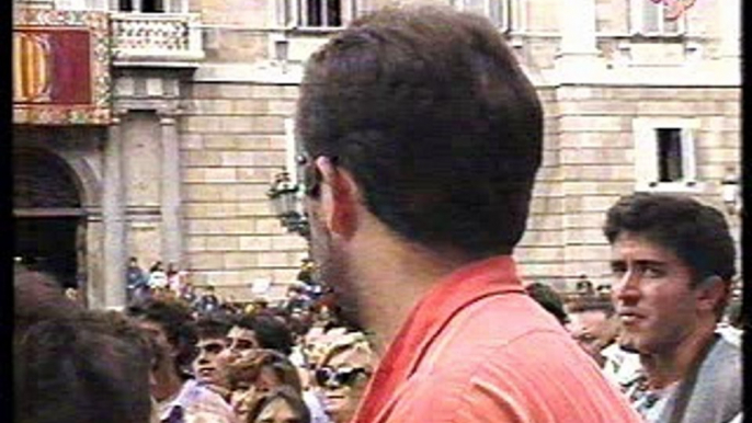 Castellers de Barcelona: 1er 3d8 carregat 24/09/1993