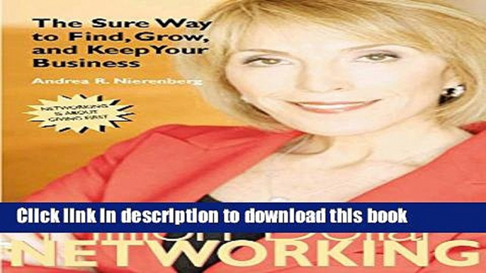 New Book Million Dollar Networking: The Sure Way to Find, Grow, and Keep Your Business