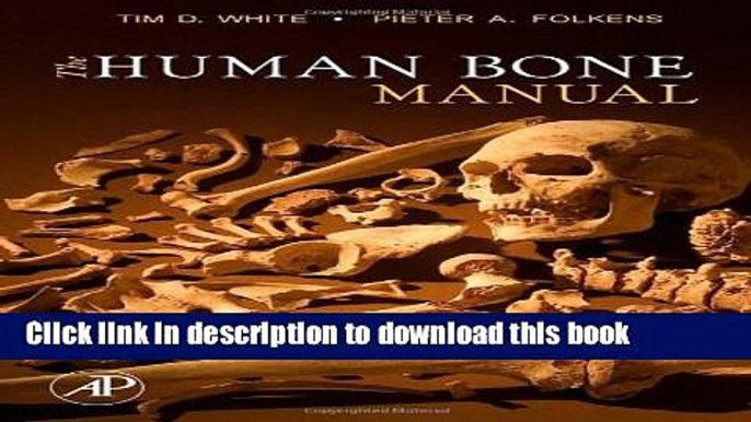 Collection Book The Human Bone Manual