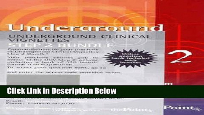 Ebook Underground Clinical Vignettes Step 2 Bundle Full Download